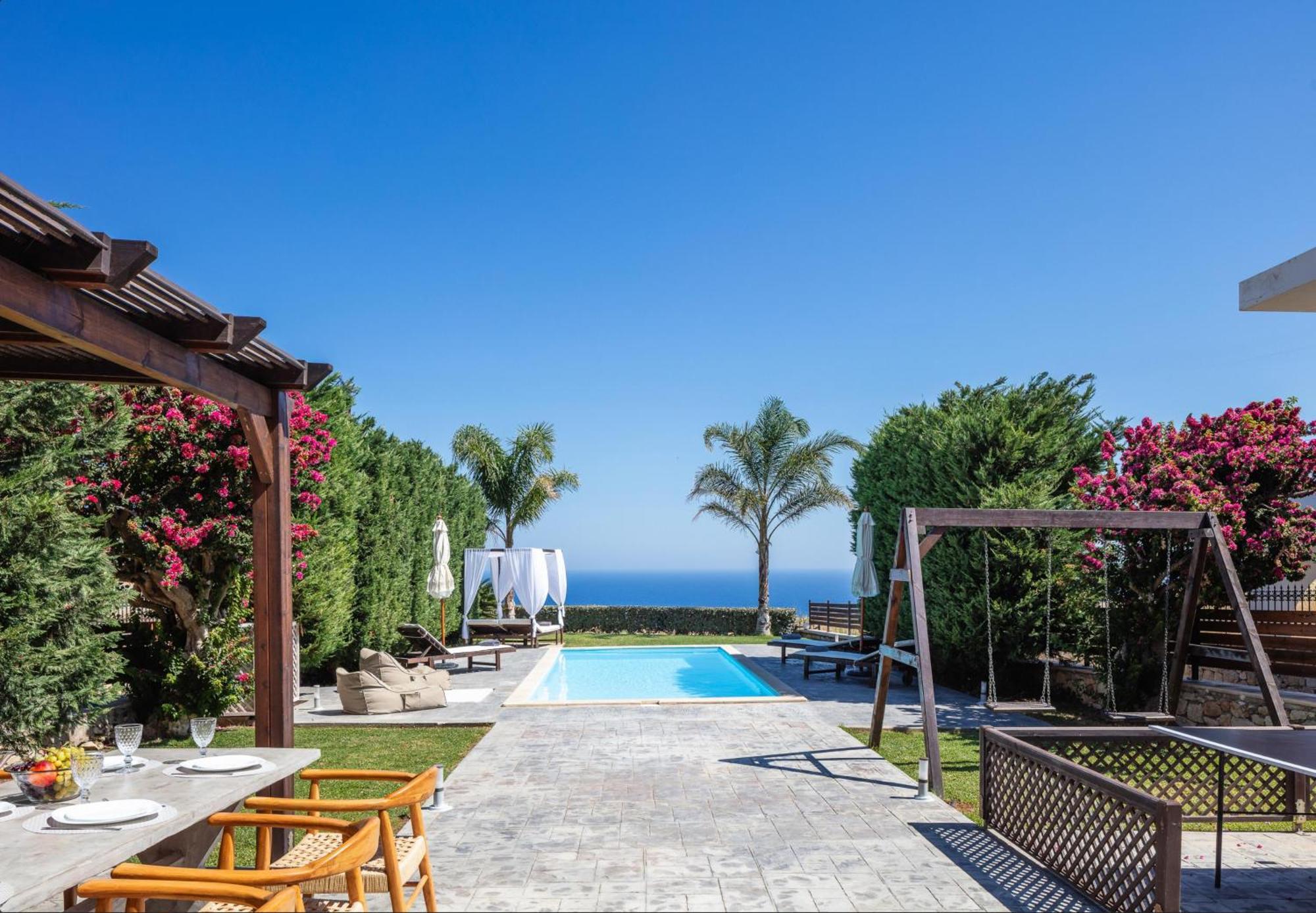 Villa Argento Rethymno Esterno foto