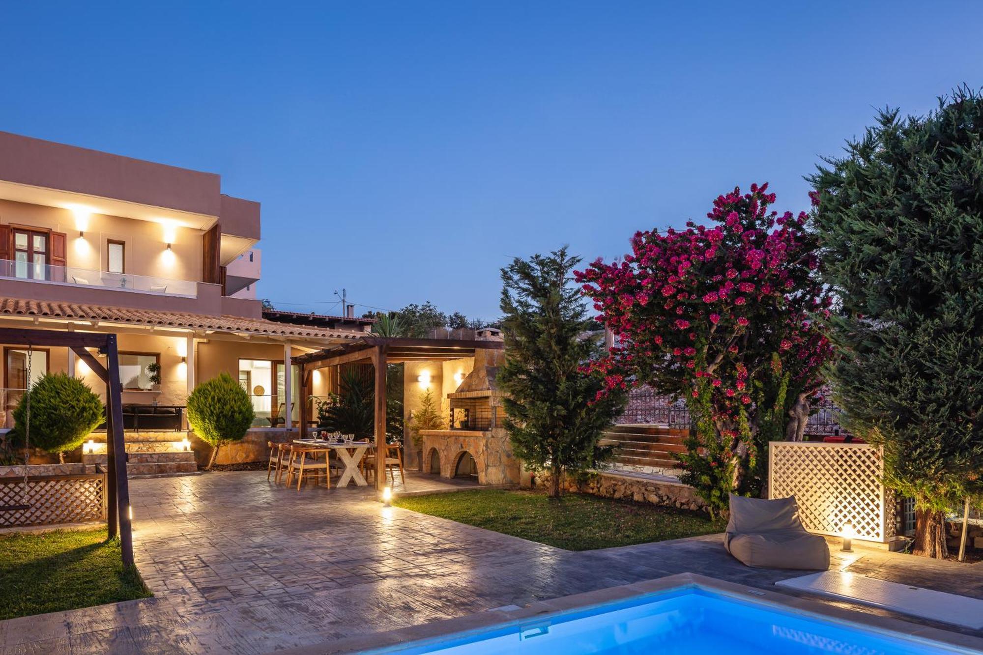 Villa Argento Rethymno Esterno foto