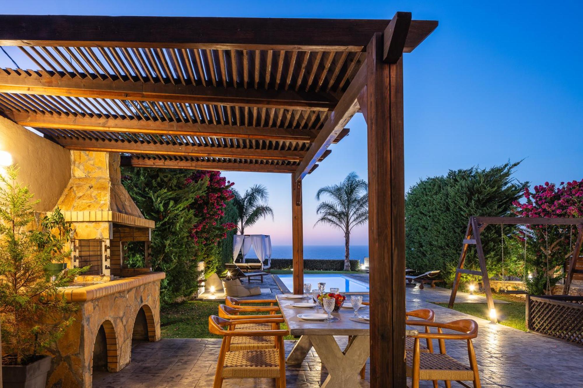 Villa Argento Rethymno Esterno foto