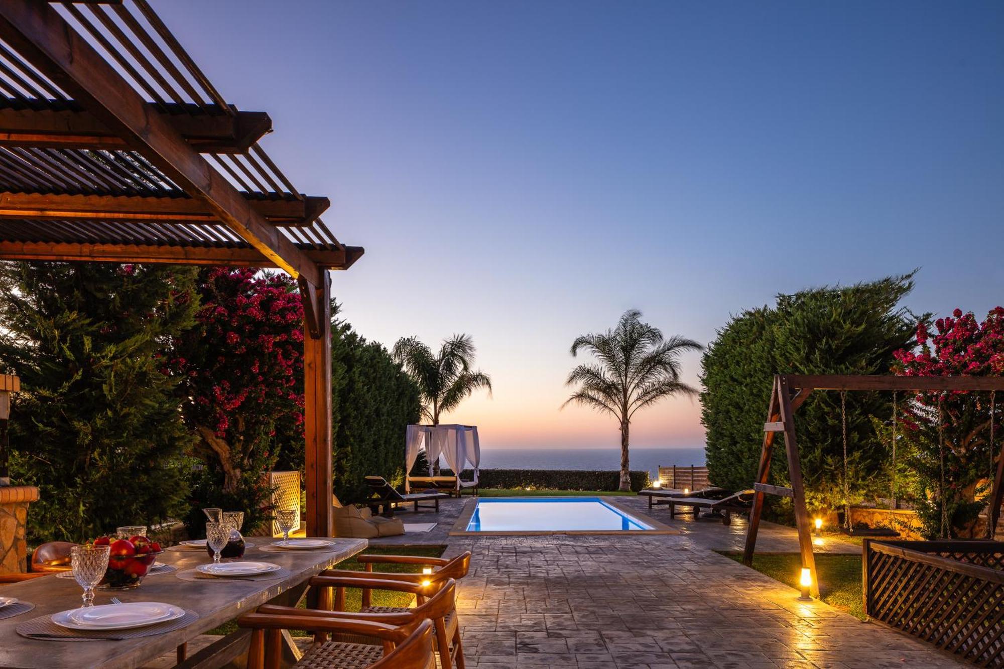 Villa Argento Rethymno Esterno foto