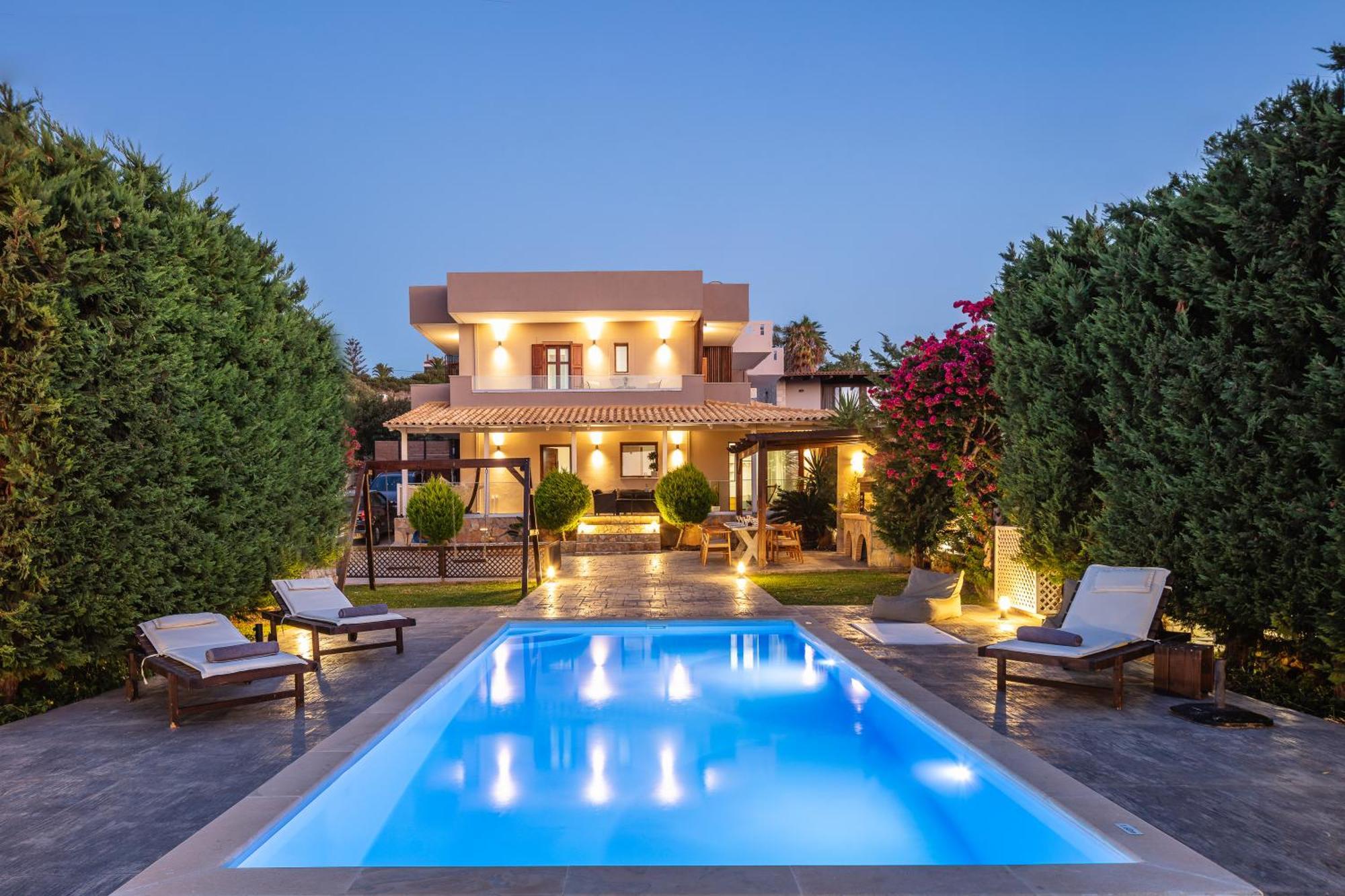 Villa Argento Rethymno Esterno foto